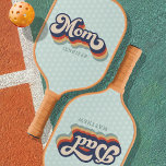 Raquette De Pickleball Retro Fête des Mères Sports cadeaux<br><div class="desc">Retro Fête des Mères Cadeaux Sports Pickleball Paddle</div>