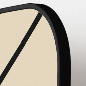 Raquette De Pickleball Retro Industrial Deco Geometric Art (Détail gauche)