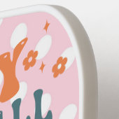 Raquette De Pickleball Retro Super Dans Mon Pickleball Maman Era Personna (Détail gauche)