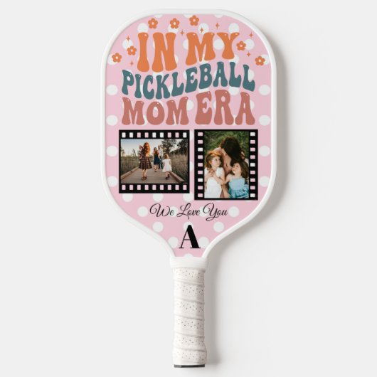 Raquette De Pickleball Retro Super Dans Mon Pickleball Maman Era Personna (Recto)