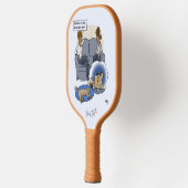 Raquette De Pickleball Rêve de chasse aux chiens (Gauche)