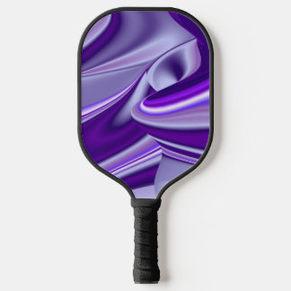 Raquette De Pickleball Rêves arc-en-ciel à fleurs violettes