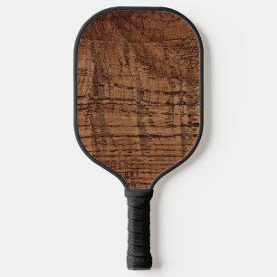 Raquette De Pickleball Revêtement en bois de chêne de châtaignier robuste