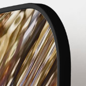 Raquette De Pickleball Richesse Des Perles De Semence Motif Abstrait (Détail gauche)