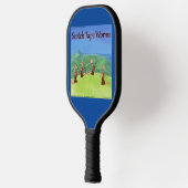 Raquette De Pickleball Rick London Worms De Scotland Funny Pickleball P (Gauche)