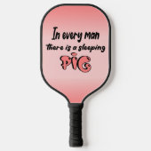 Raquette De Pickleball Ronchon le cochon (Recto)
