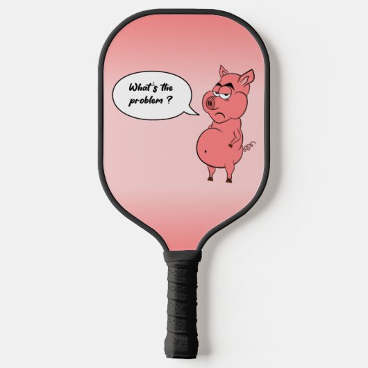 Raquette De Pickleball Ronchon le cochon (Verso)