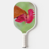 Raquette De Pickleball Rooster monographique personnalisé (Verso)