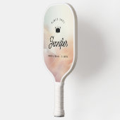 Raquette de Pickleball Rose Abstrait (Gauche)
