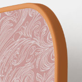 Raquette De Pickleball Rose Abstrait personnalisé (Détail gauche)