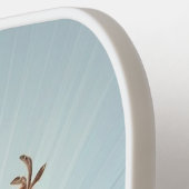 Raquette De Pickleball Rose baroque (Détail gauche)