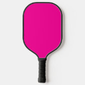 Raquette De Pickleball Rose chaud solide (Verso)