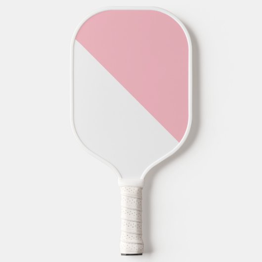 Raquette De Pickleball Rose et blanc (Recto)