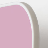 Raquette De Pickleball Rose et blanc | Pagaie Monogram Pickleball moderne (Détail gauche)