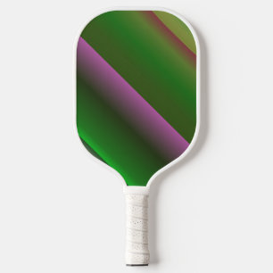 Raquette De Pickleball Rose Et Vert Gradient Amusant