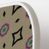 Raquette De Pickleball Rose étoile (Détail gauche)