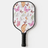 Raquette De Pickleball rose gold butterfly (Verso)
