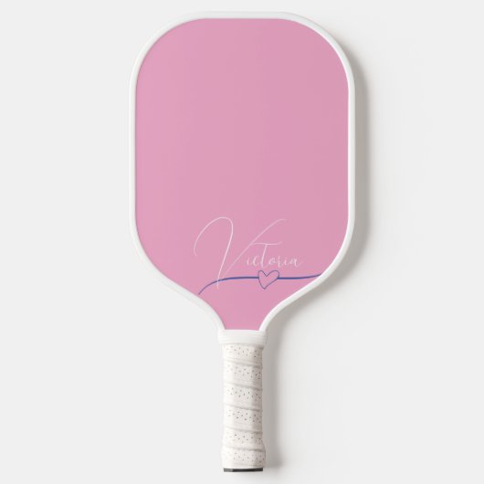 Raquette de Pickleball Rose Pâle (Recto)