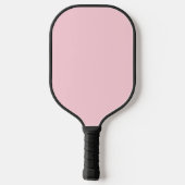Raquette De Pickleball Rose pastel uni monogrammé (Verso)