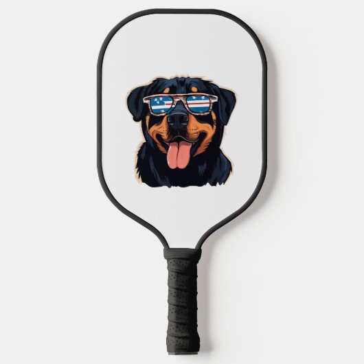 Raquette De Pickleball Rottweiler Puppy (Recto)