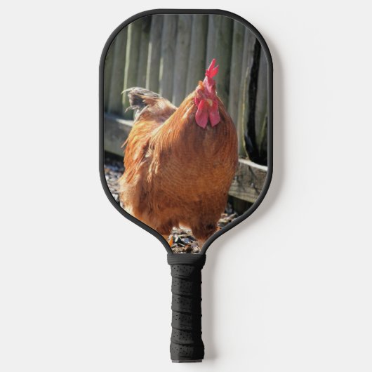 Raquette De Pickleball Rouge (Recto)