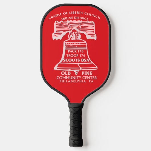 Raquette de Pickleball - Rouge (Recto)