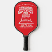 Raquette de Pickleball - Rouge (Verso)