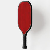 Raquette De Pickleball Rouge de marron Bambou en bois look (Gauche)