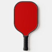 Raquette De Pickleball Rouge Noir Mer Cercle Monogramme Buffalo Plaid do- (Verso)