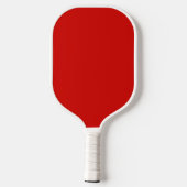 Raquette De Pickleball Rouge solide (Verso)