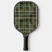 Raquette De Pickleball Rouges Vertes Blush Rayures Blanches (Verso)