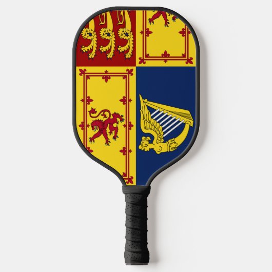 Raquette De Pickleball Royal Standard Flag Royaume-Uni Angleterre (Recto)