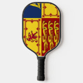 Raquette De Pickleball Royal Standard Flag Royaume-Uni Angleterre (Verso)