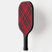 Raquette De Pickleball Royal Stewart tartan rouge noir plaid (Gauche)