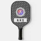 Raquette De Pickleball Ruban blanc standard par Kenneth Yoncich (Verso)