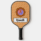 Raquette De Pickleball Ruban orange standard par Kenneth Yoncich (Recto)