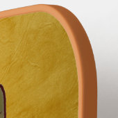 Raquette De Pickleball Ruby Pomegranate Heart Red Bird Hamsa (Détail gauche)