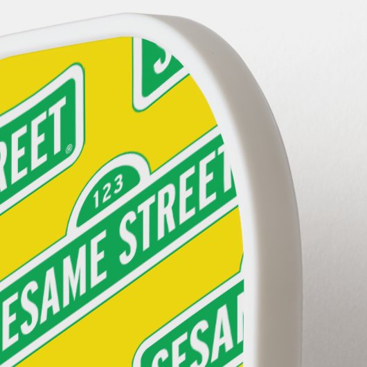 Raquette De Pickleball Rue Sésame | Logo vert (Détail gauche)