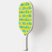 Raquette De Pickleball Rue Sésame | Logo vert (Gauche)