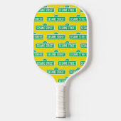 Raquette De Pickleball Rue Sésame | Logo vert (Recto)