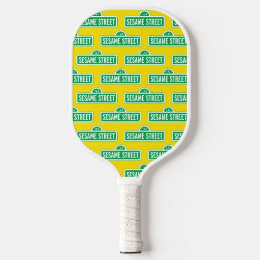 Raquette De Pickleball Rue Sésame | Logo vert (Recto)
