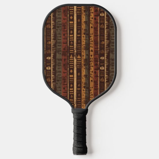 Raquette De Pickleball Rustic Southwestern Stripe Pattern (5) (Recto)