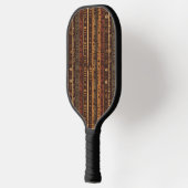 Raquette De Pickleball Rustic Southwestern Stripe Pattern (5) (Gauche)