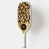 Raquette De Pickleball Sac électronique Empreinte de léopard Brown (Gauche)