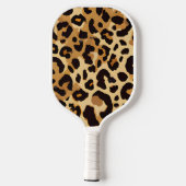 Raquette De Pickleball Sac électronique Empreinte de léopard Brown (Verso)