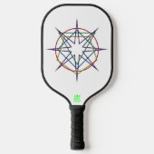 Raquette De Pickleball Sacred Geometry Sigil (Recto)