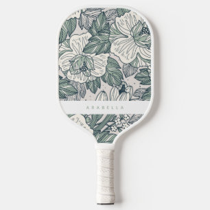 Raquette De Pickleball Sage Green Abstrait Pickleball Paddle
