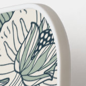 Raquette De Pickleball Sage Green Abstrait Pickleball Paddle (Détail gauche)