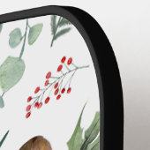 Raquette De Pickleball Sage Green Holiday Personalized (Détail gauche)