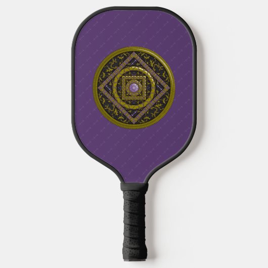 Raquette De Pickleball Sagittaire Mandala (Recto)